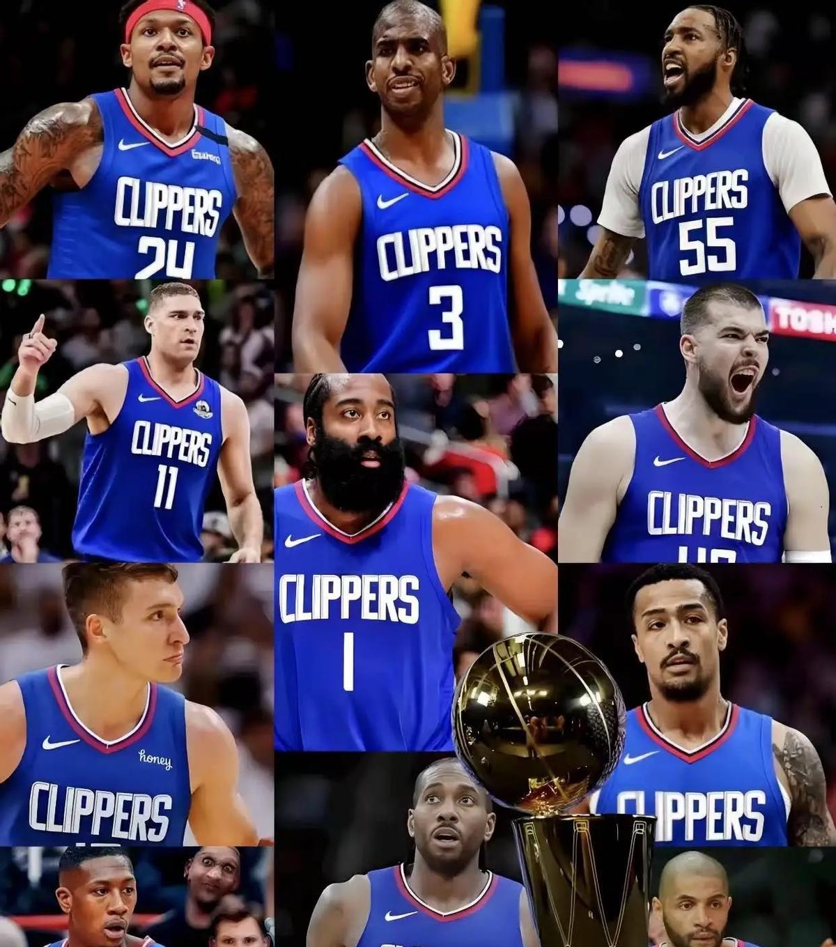 500万工资打出3000万效果
比尔这白菜价，谁看了不想薅一把
快船把比尔和柯林