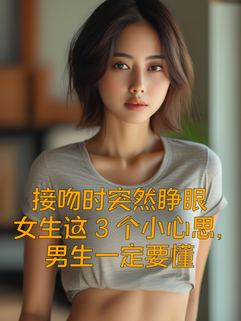 接吻时突然睁眼？女生这3个小心思，男生一定要懂
