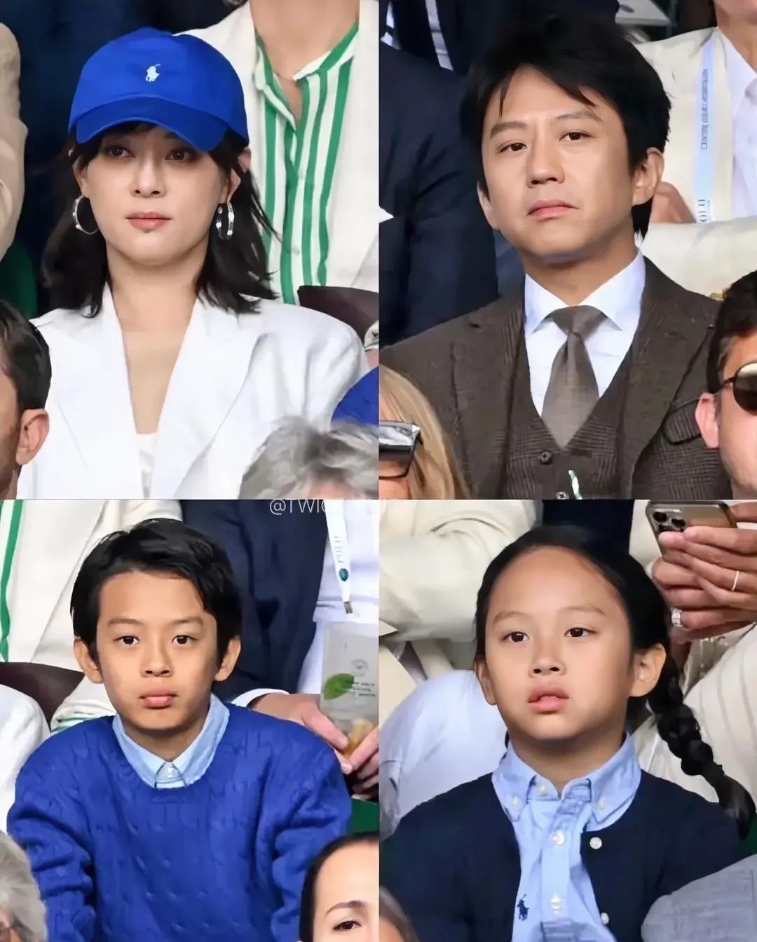 邓超和女儿邓涵一也太像了吧，真的是一个模子里刻出来的。特别是眼睛和嘴，简直一模一