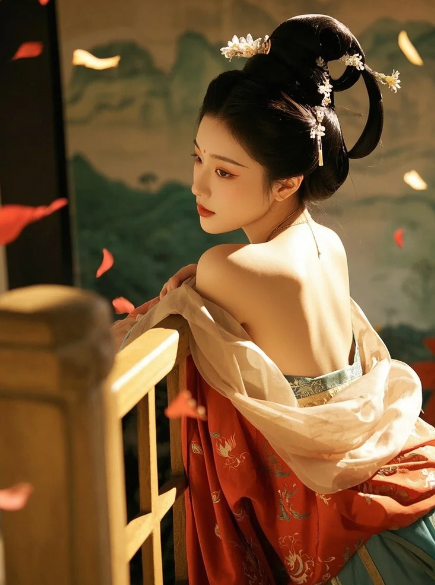 她从唐宋走来，未改风华，未染尘埃。