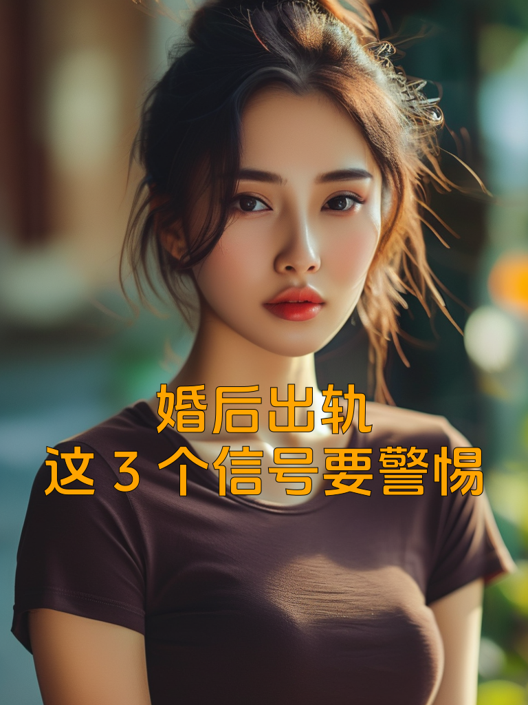 婚后出轨，这3个信号要警惕