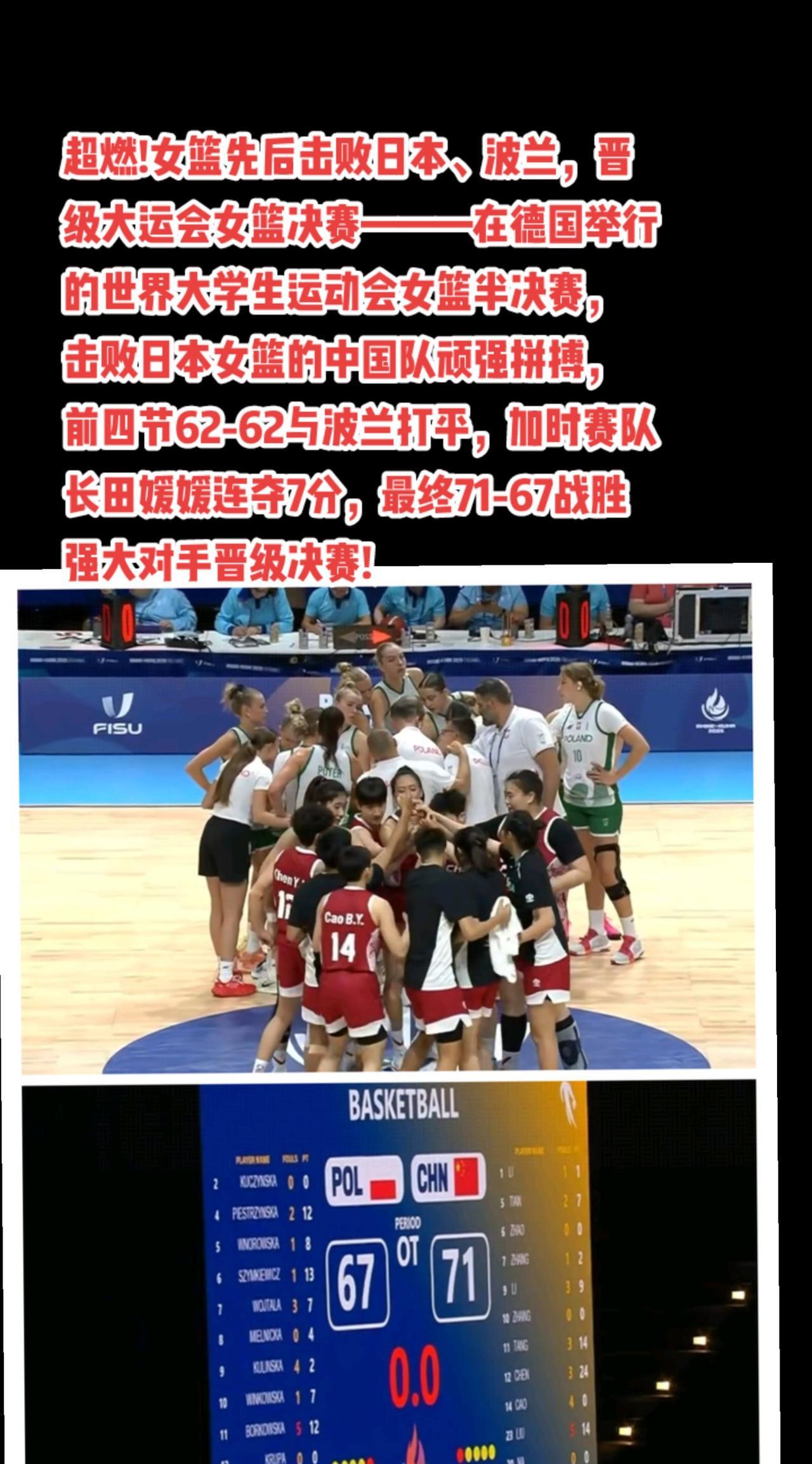 #女篮 #大运会#刘禹彤#韩旭#萬泉斋百笑生