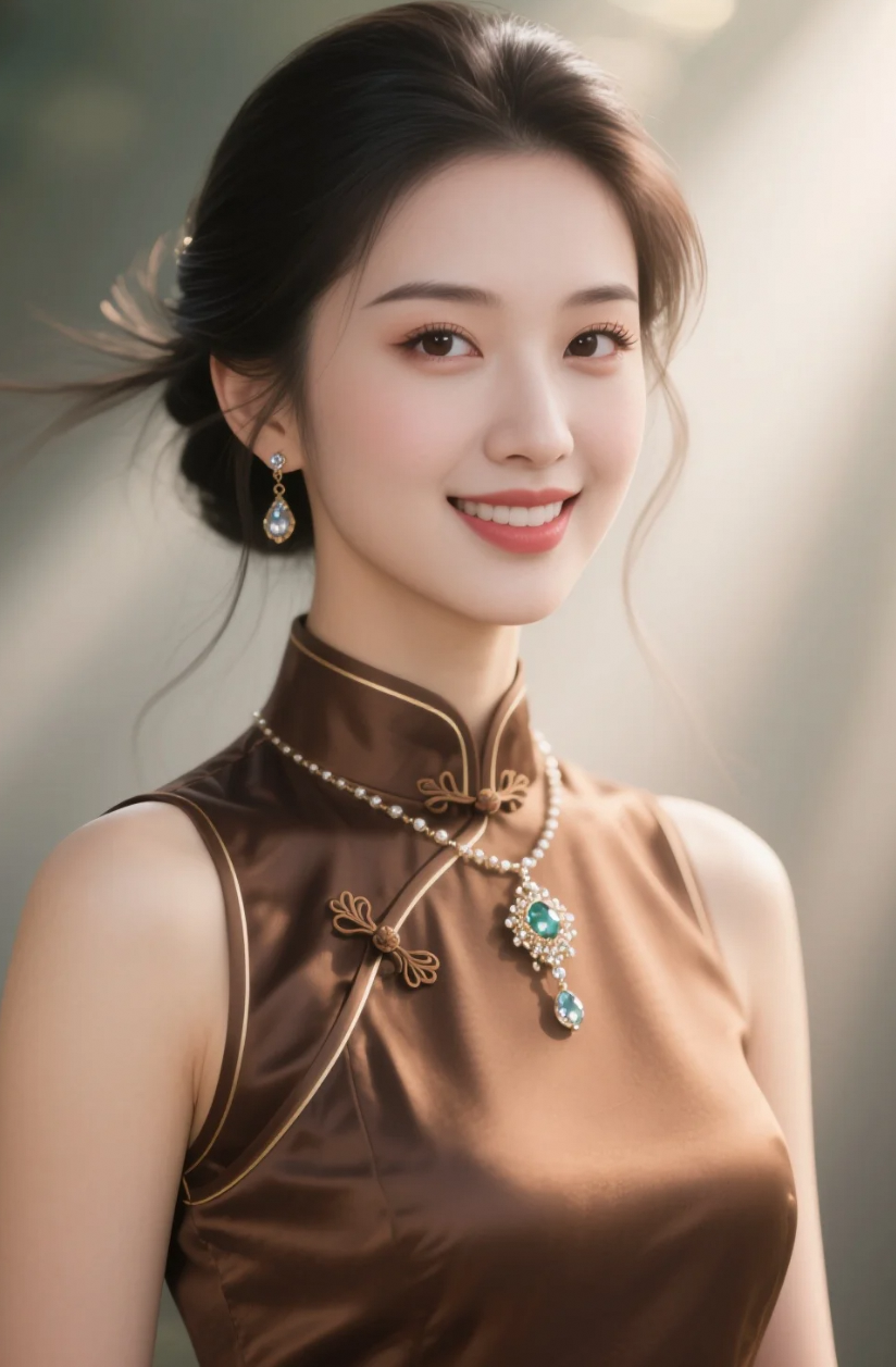 不是所有美女都驾驭得了旗袍，但她，天生就是为它而生