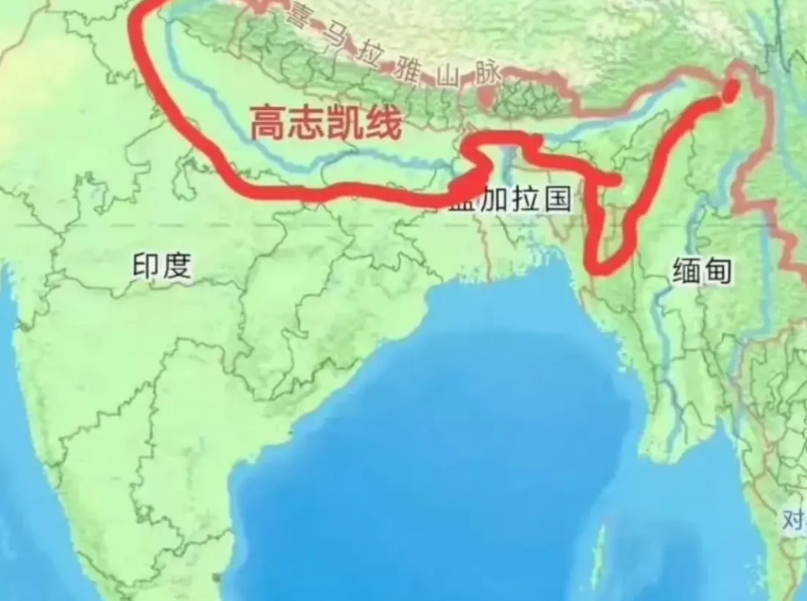 高志凯先生表示，如果印度不吐出藏南地区，那么他所划的高志凯线就会变成现实。当然他