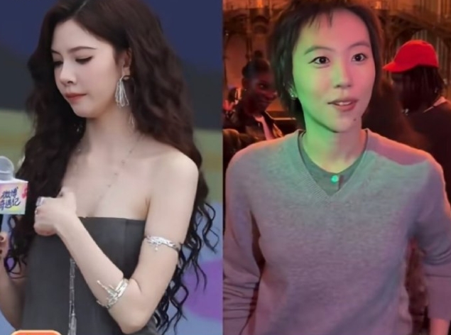 窦靖童宋妍霏被拍到手牵手遛狗！