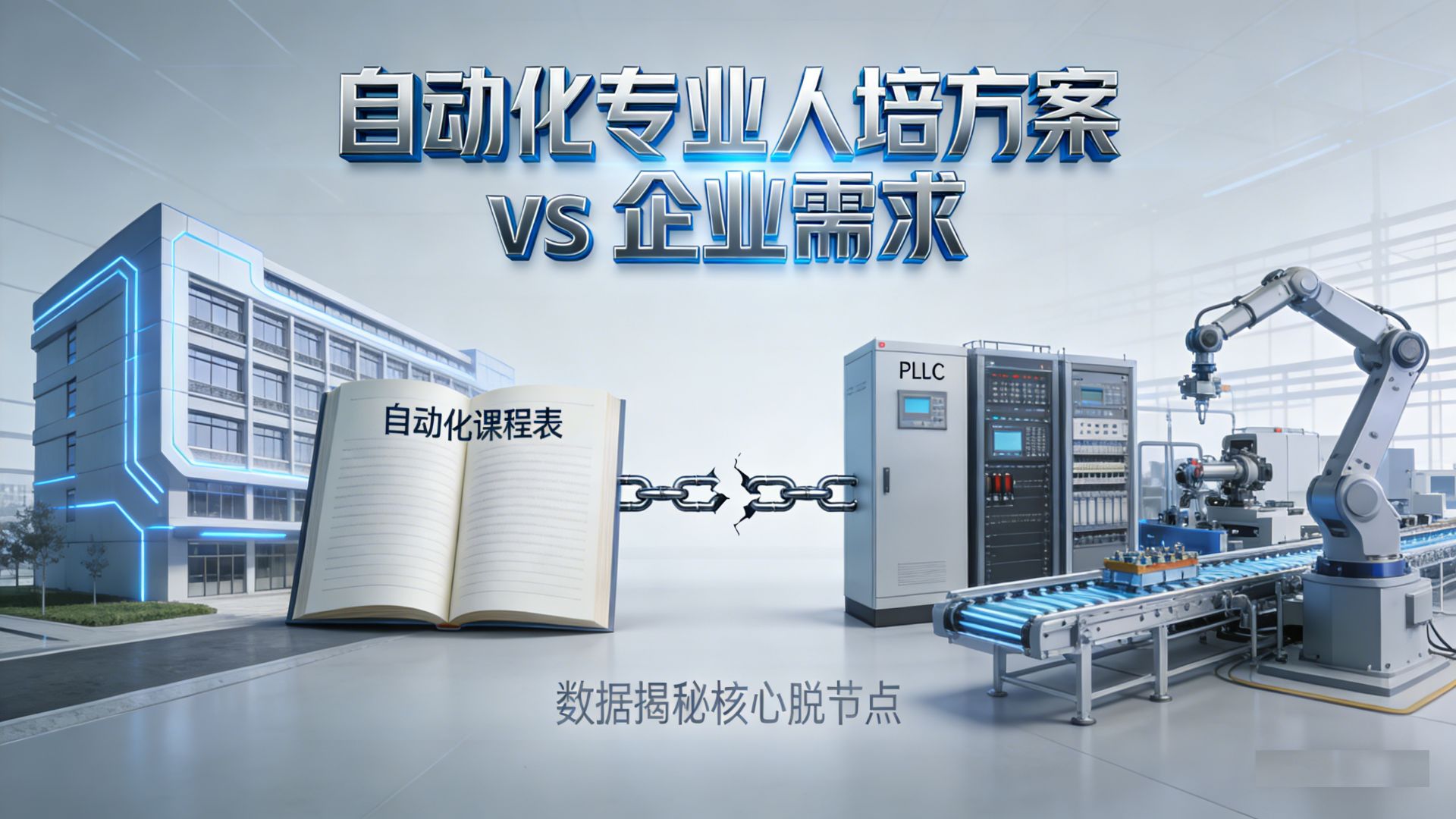 数据揭秘：普通本科自动化专业人培方案，与企业需求差在哪？