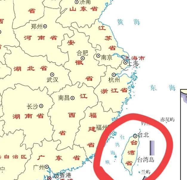 台湾的地理位置真的太好了！四面环海海运条件非常便利不说，西部是强大的中国大陆，东