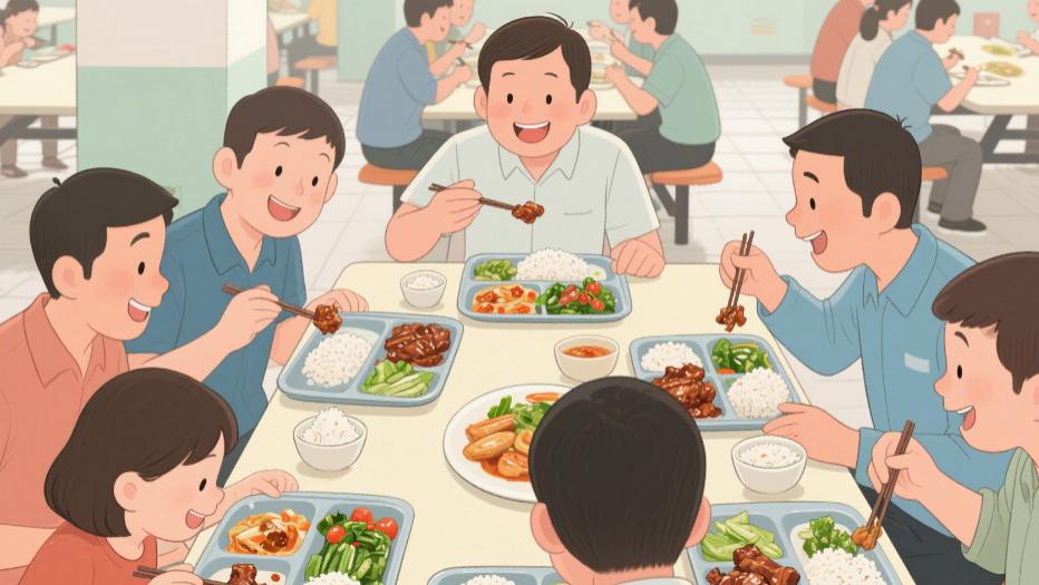 京东食堂：好吃到员工不想走？这波“胃”的PUA我服了！