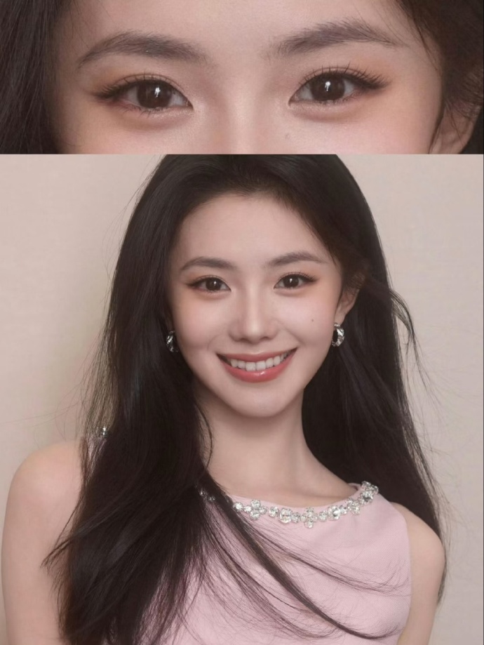 刘浩存的动物塑是鹿吗？她的眼睛好清澈好像小鹿啊，“鹿系颜”显得她又纯又灵。