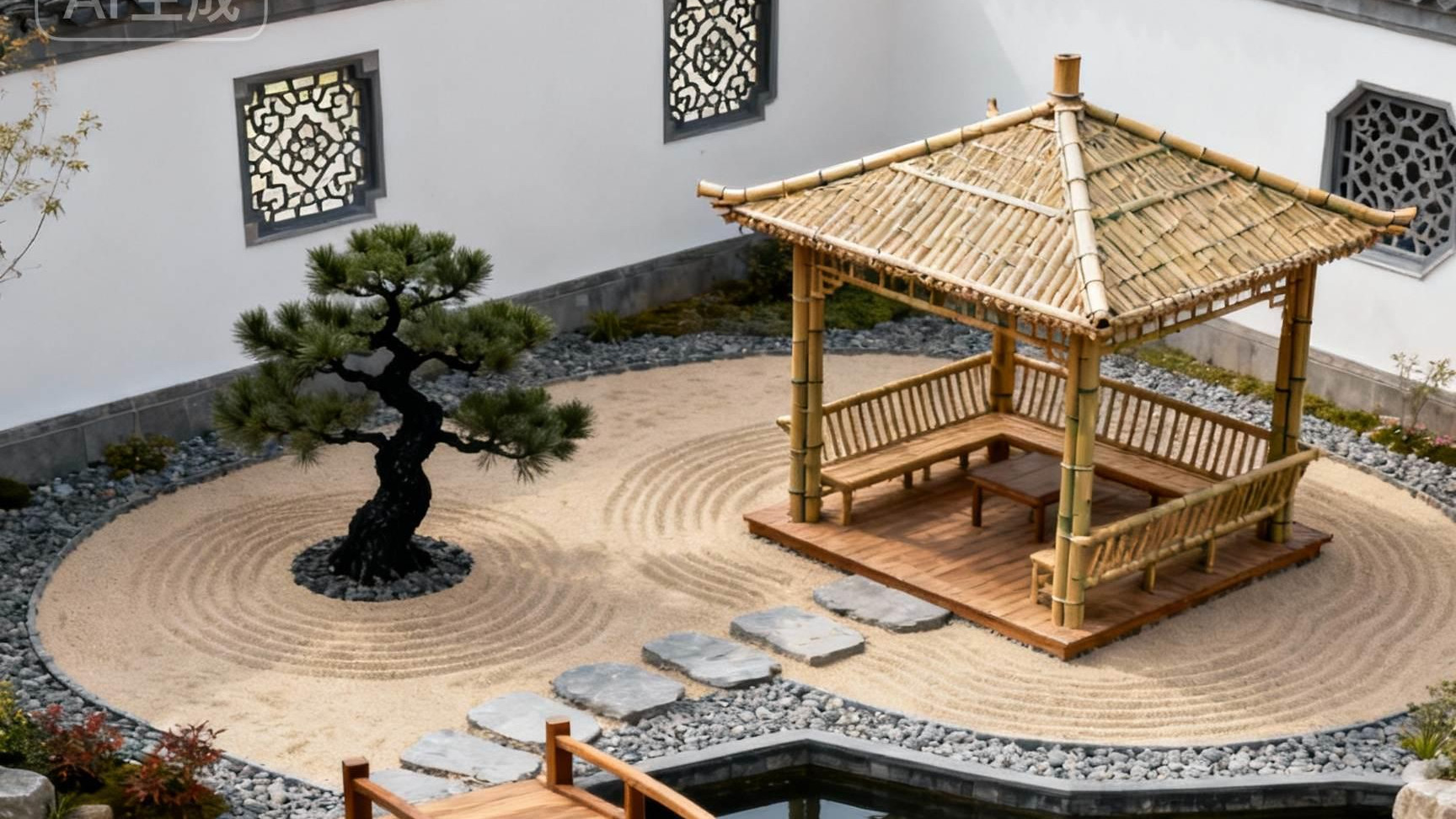 新中式庭院：自然与人文的诗意对话