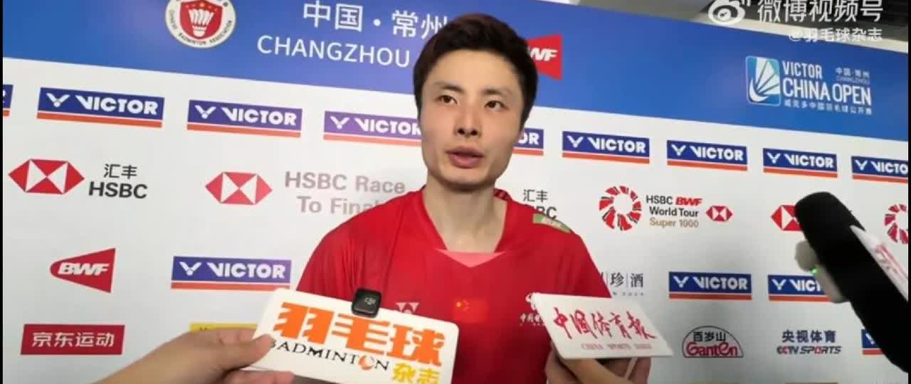 石宇奇：站着还好，但一些专项动作会不太舒服。
家门口作战，想和队友一起打出精神