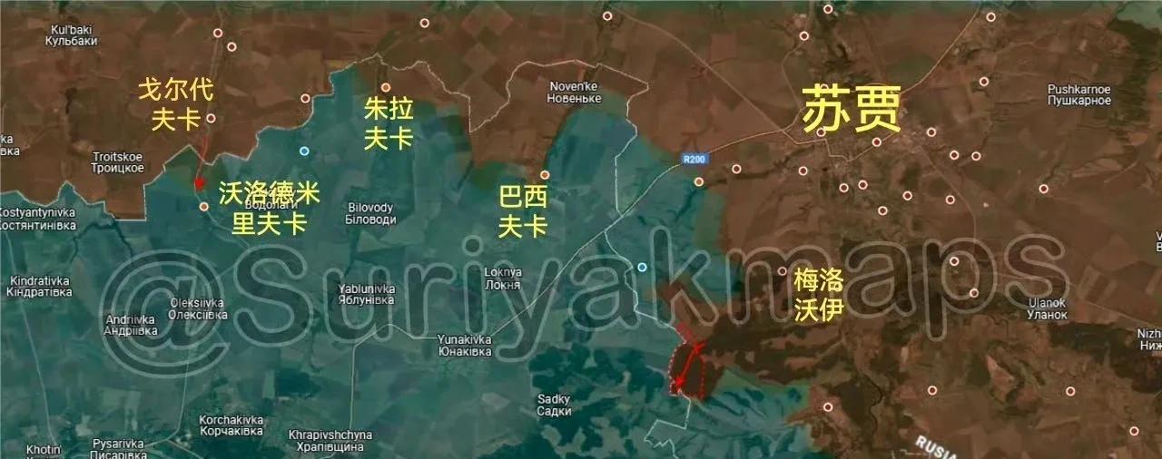 3月23日早上，俄罗斯TG军事频道发布俄乌最新战报：
一、库尔斯克州前线：
过去
