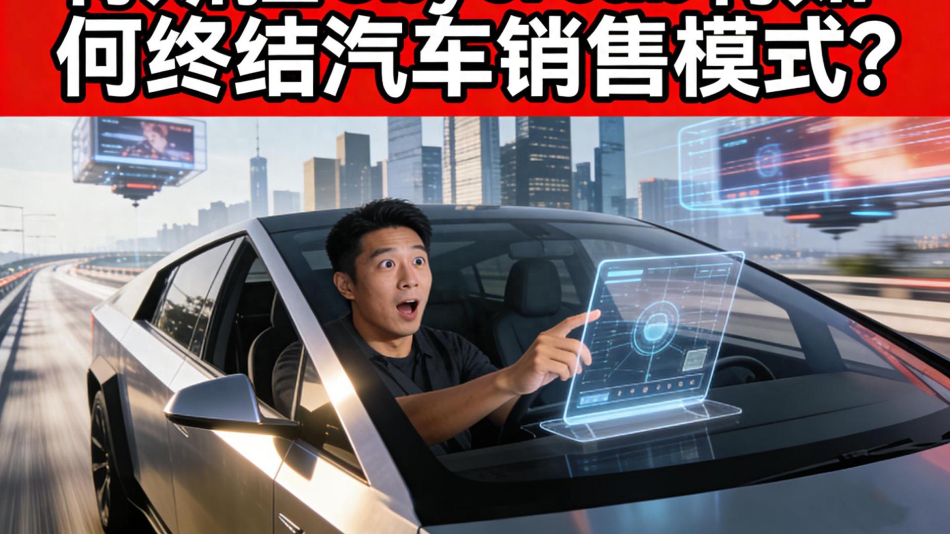 方向盘消失！特斯拉Cybercab将如何终结汽车销售模式？