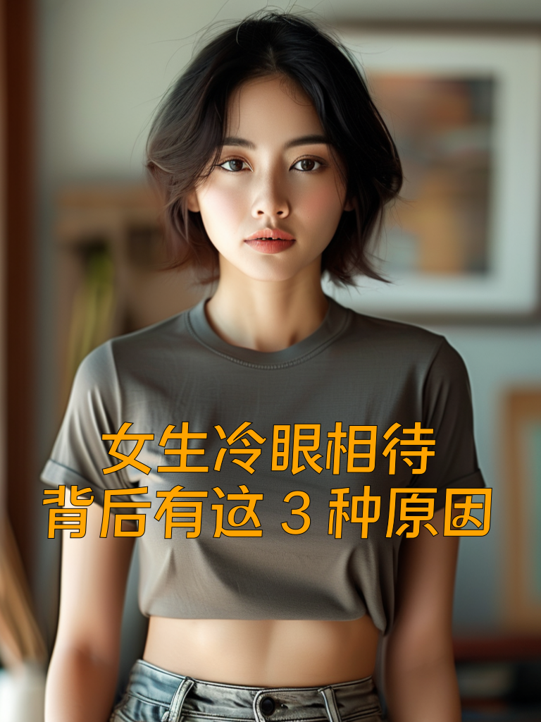 女生冷眼相待，背后有这3种原因