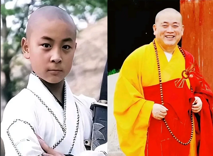 少林寺方丈释永信跌落神坛
盘点他的明星弟子
一、正式弟子: 
释小龙(小进少林寺