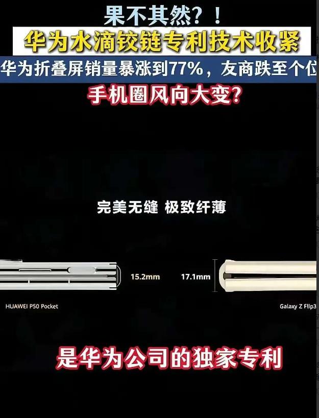 现在信了吧，华为收紧专利，效果不就立马出来了，吹牛的都被打回原形了。部分友商死鸭