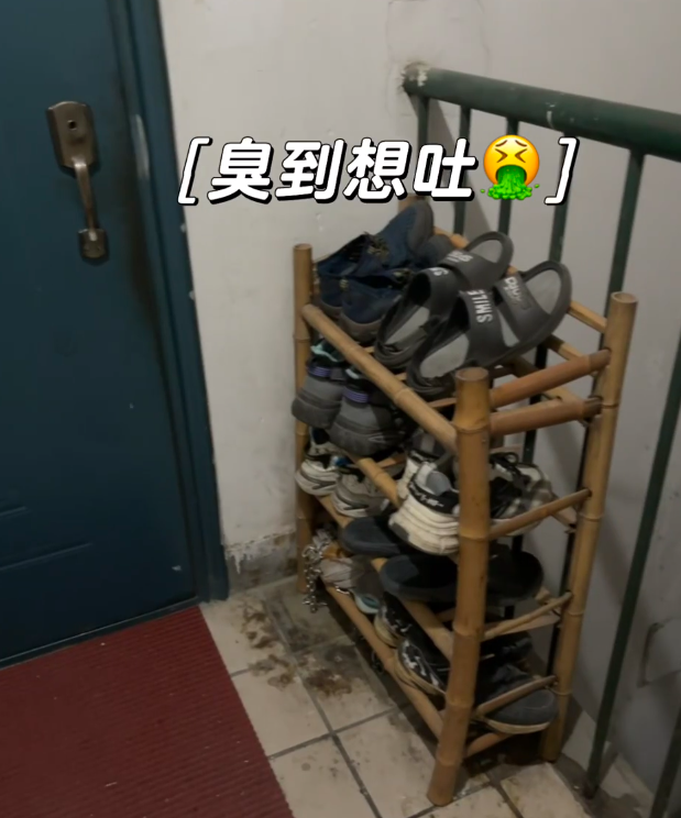 碰到这样邋遢的邻居真的无语