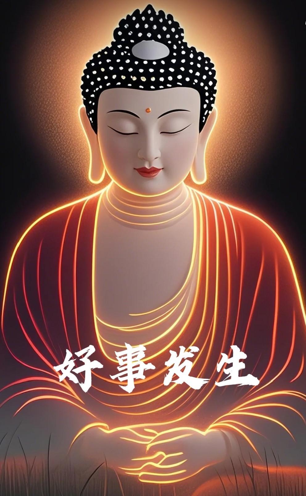 大数据把佛像推给你，是有好事发生！
留下“好事发生”一起见证！
当这佛像跨越数字