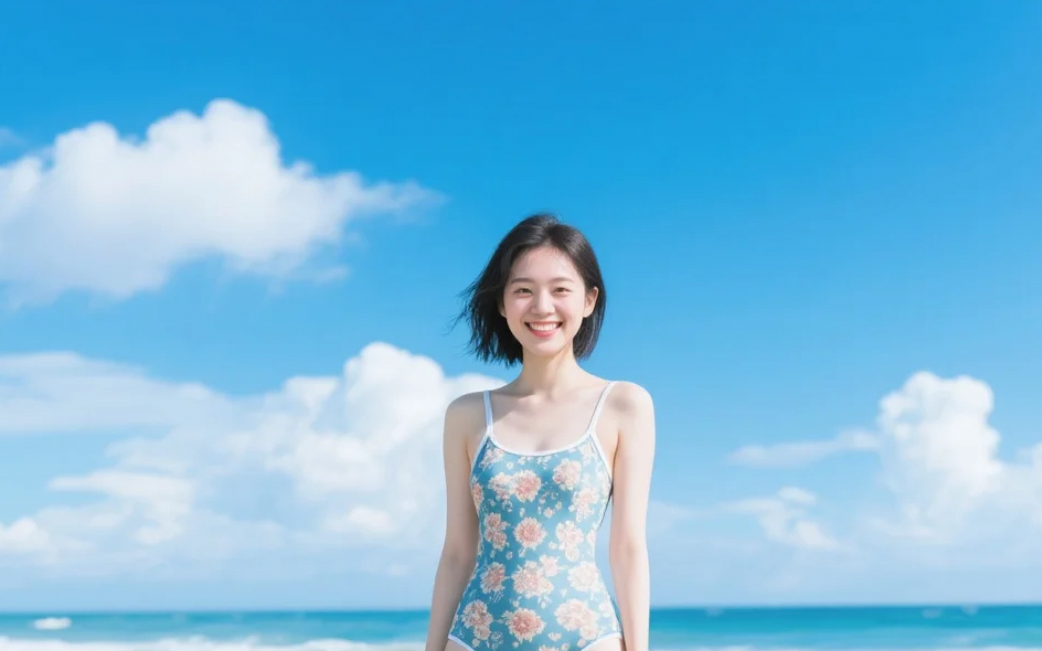 在这样美好的天气里 我只想和你一起享受阳光
