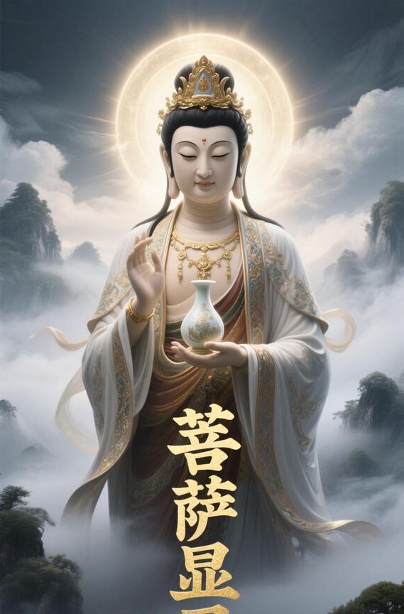 天呐！
你前世得积多大的福报，
才能让菩萨给你显灵！
这可是百年一遇的吉兆，
属