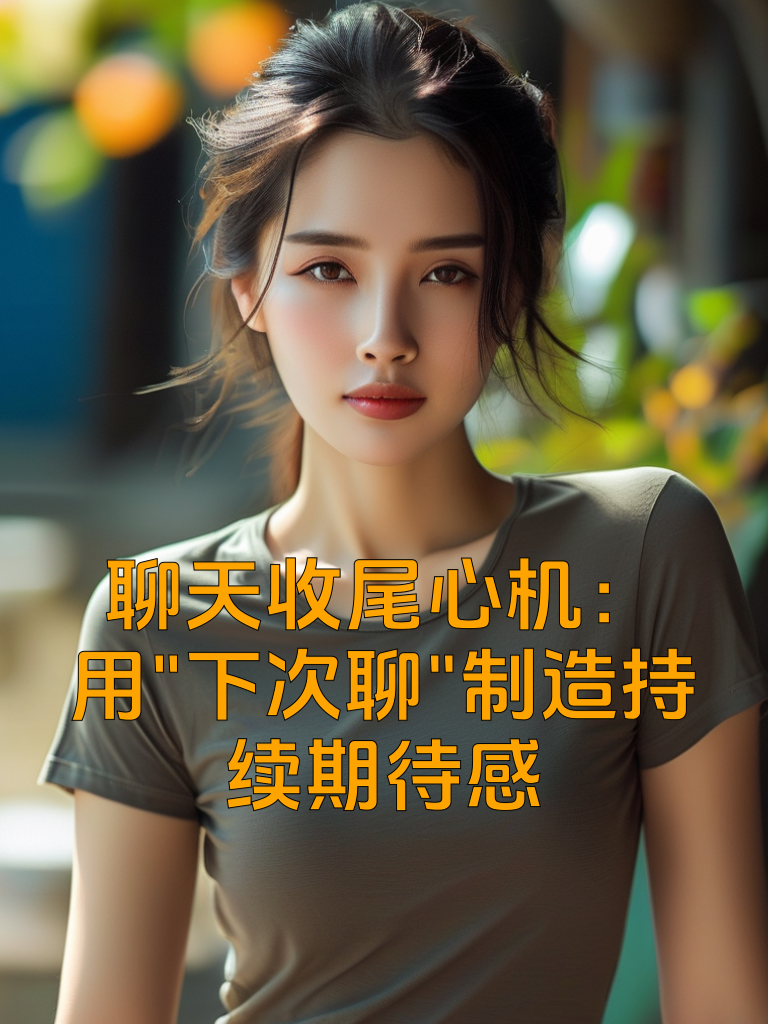 聊天收尾心机：用"下次聊"制造持续期待感