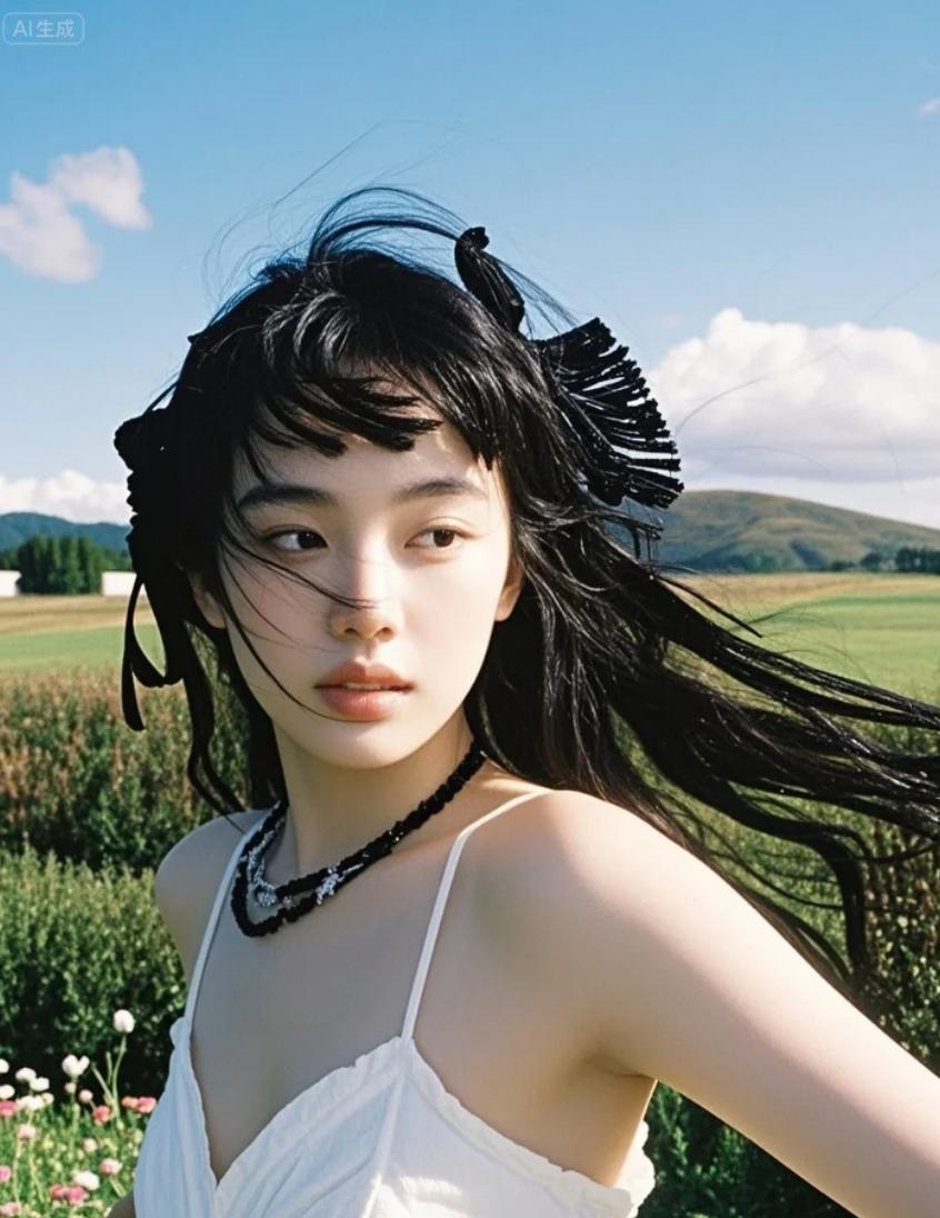 藤蔓编织的摇篮： 她在绿意中安眠，你想为她盖上哪片发光的叶子？