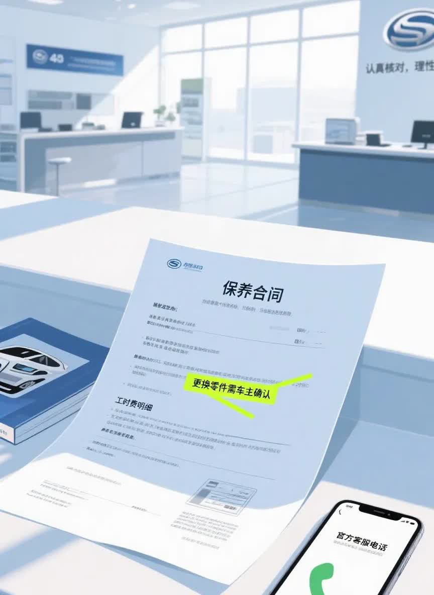 亲身经历，给大家一个忠告吧。
       今天去比亚迪4S店保养车，车跑两万