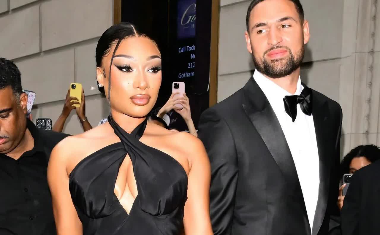 克莱的新女友梅根皮特，30岁知名说唱歌手，在美国的影响力，甚至要远超过克莱汤普森