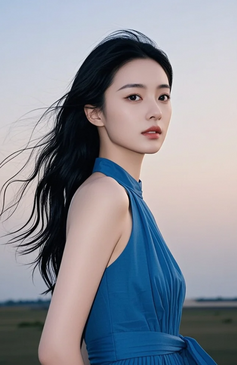 她往那儿一站，就赢了所有滤镜