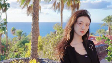 景甜的游客美照，是不是超nice的！