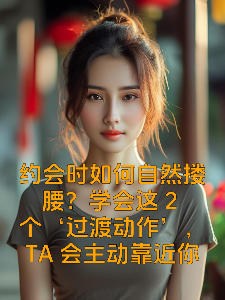 约会时如何自然搂腰？学会这2个‘过渡动作’，TA会主动靠近你