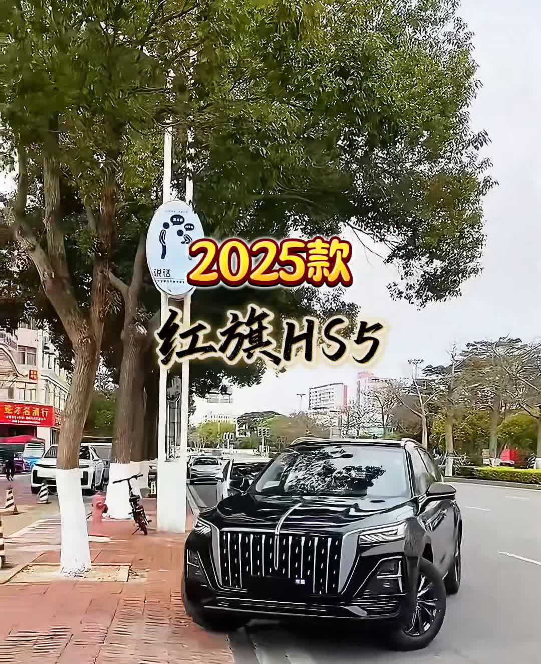 2025款红旗HS5。
小嘟嘟看车。
你没有听错，红旗HS5在4月份最高下调