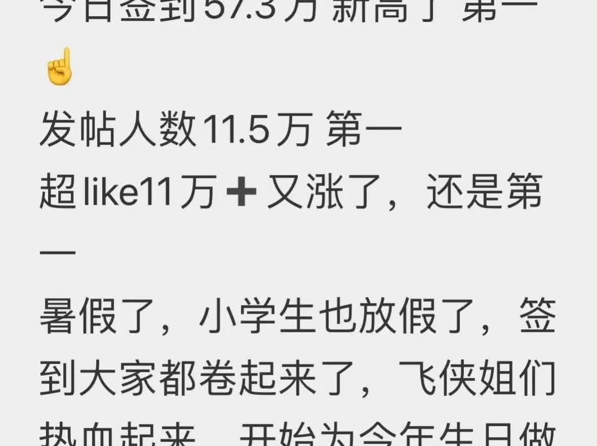 最近很多虾虾都开始重拾家务、行动起来了！昨天签到、发帖和超like都拿回第一！虾