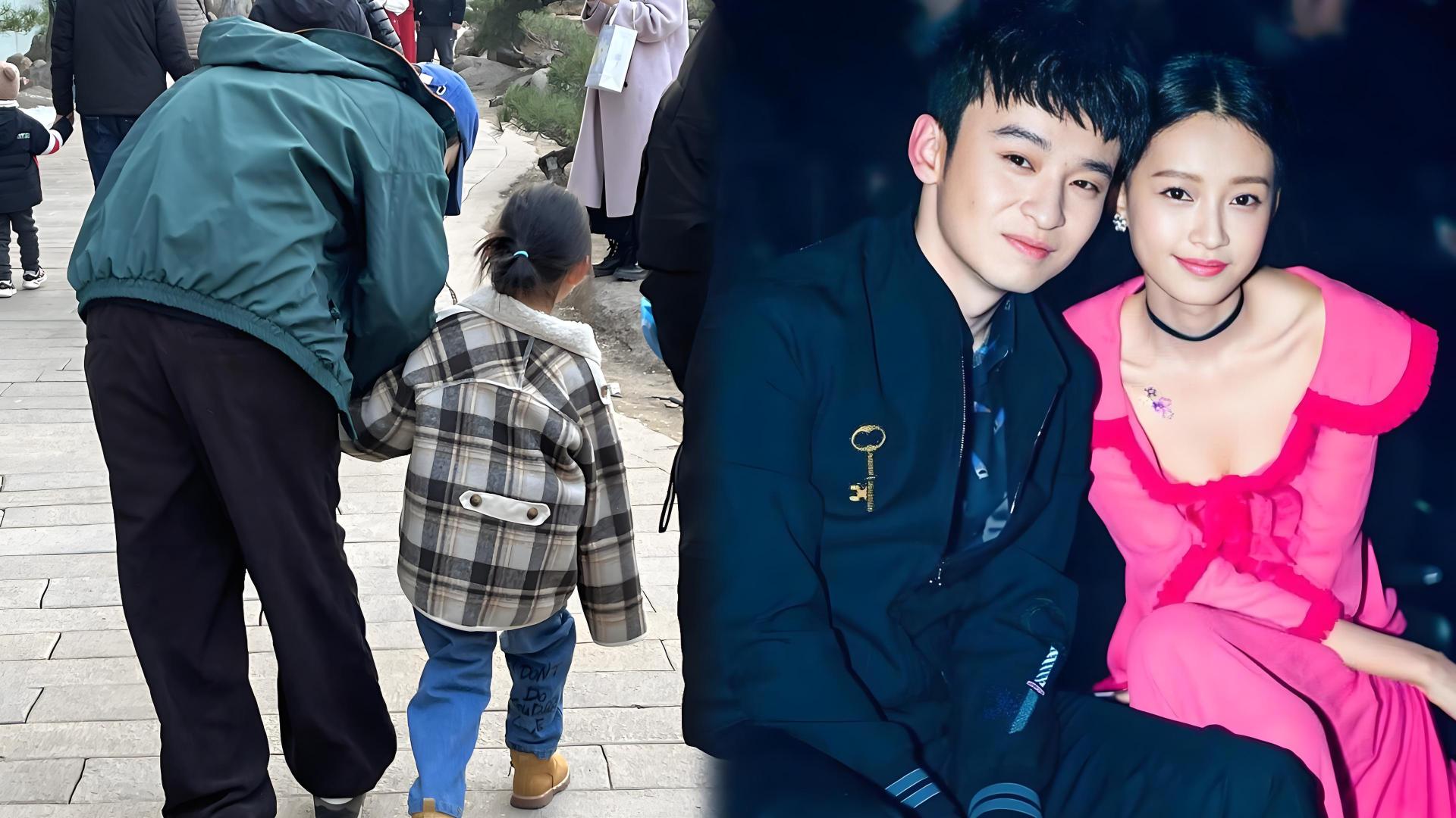 董子健带7岁女儿跑步：陪伴是最好的教育