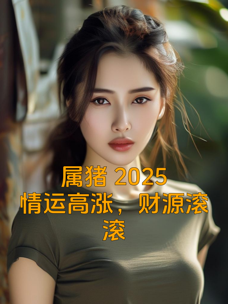 属猪2025：情运高涨，财源滚滚