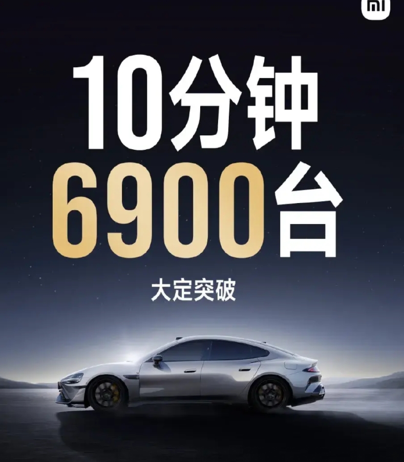 昨晚雷军Ultra发布会之后，
十分钟，6900台
2小时，10000台！
任何