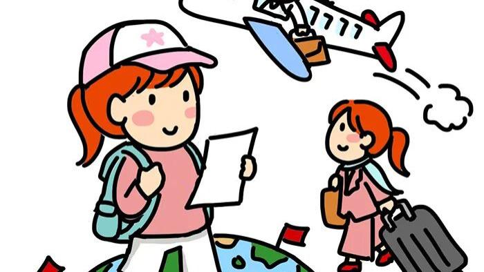 娃第一次上西班牙语课。。