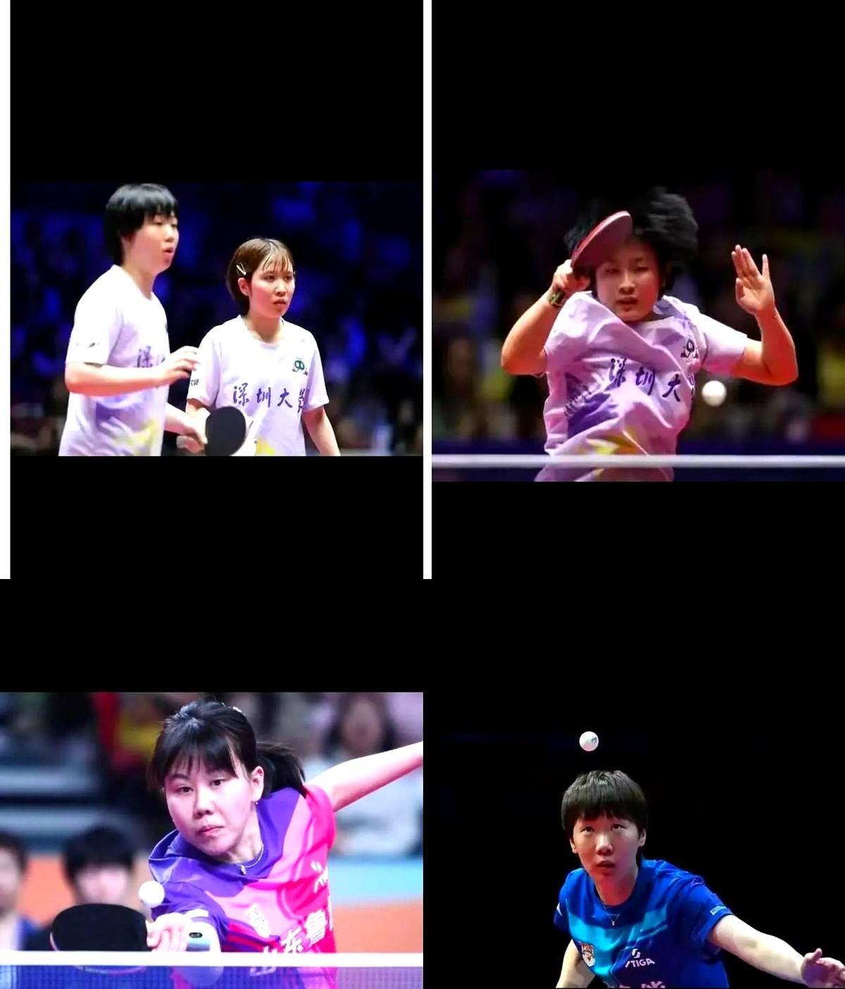 孙颖莎被按板凳一整场
深圳大学1:3输鲁能，季后赛门票悬了
决胜局19岁覃予萱硬