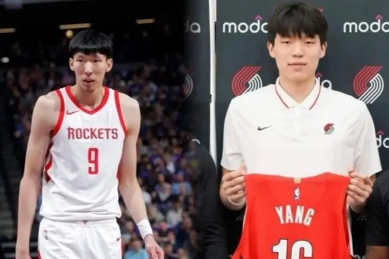 杨瀚森在开拓者对阵勇士的季前赛中完成了NBA首秀，出场21分钟，5投2中得到4分