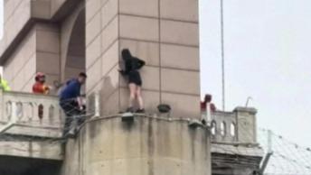 河南漯河一女子因家庭矛盾跳河轻生，临跳时说的一句话令人泪目
