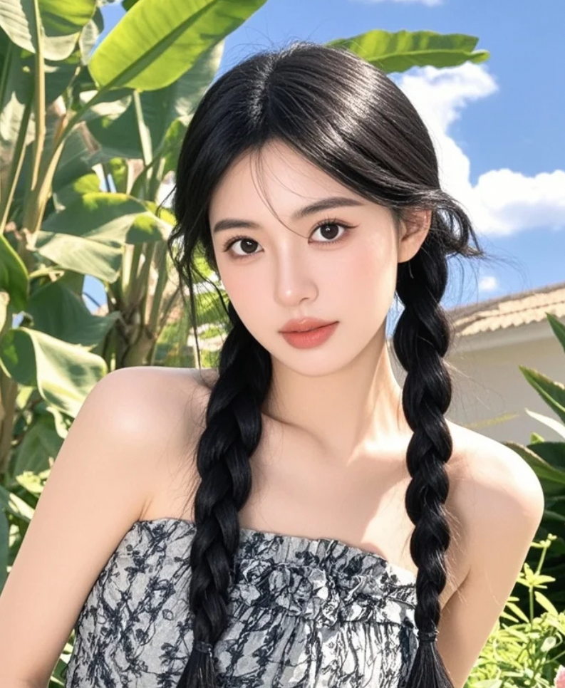你以为她在拍照？其实她正在悄悄出片！