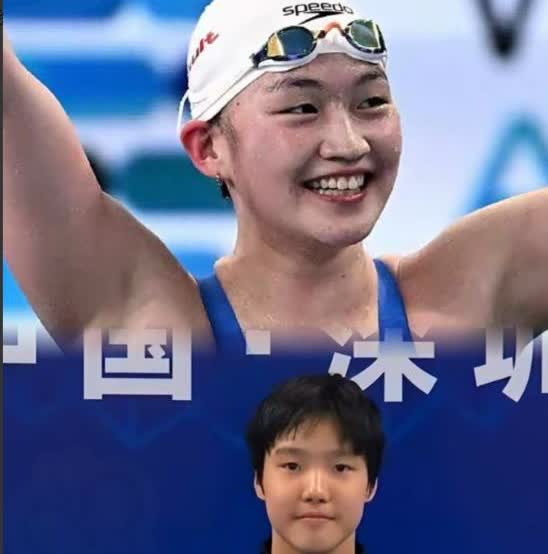 游泳界又出大新闻啦！
12岁的小学生于子迪，在世界游泳锦标赛女子200米混合泳
