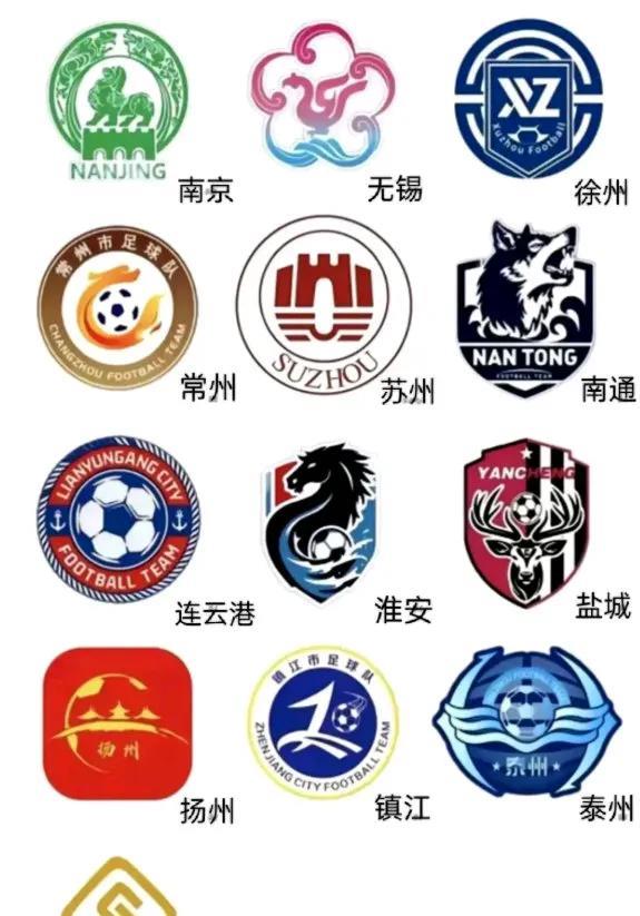 现在中国最火的苏超联赛，这是13个球队队标，大家觉得哪个最好看？
我们南京居然是