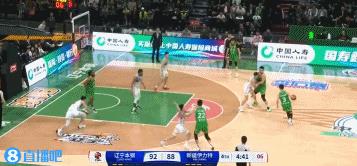 辽宁本钢队超级巨星张镇麟真是太嚣张了！在今天进行的辽宁本钢和新疆伊力特的比赛中，