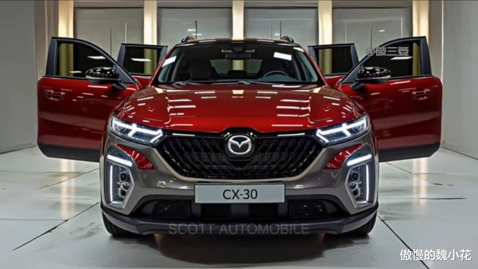 新一代“马自达CX-30”曝光，外观神似小钢炮，早这样还愁卖