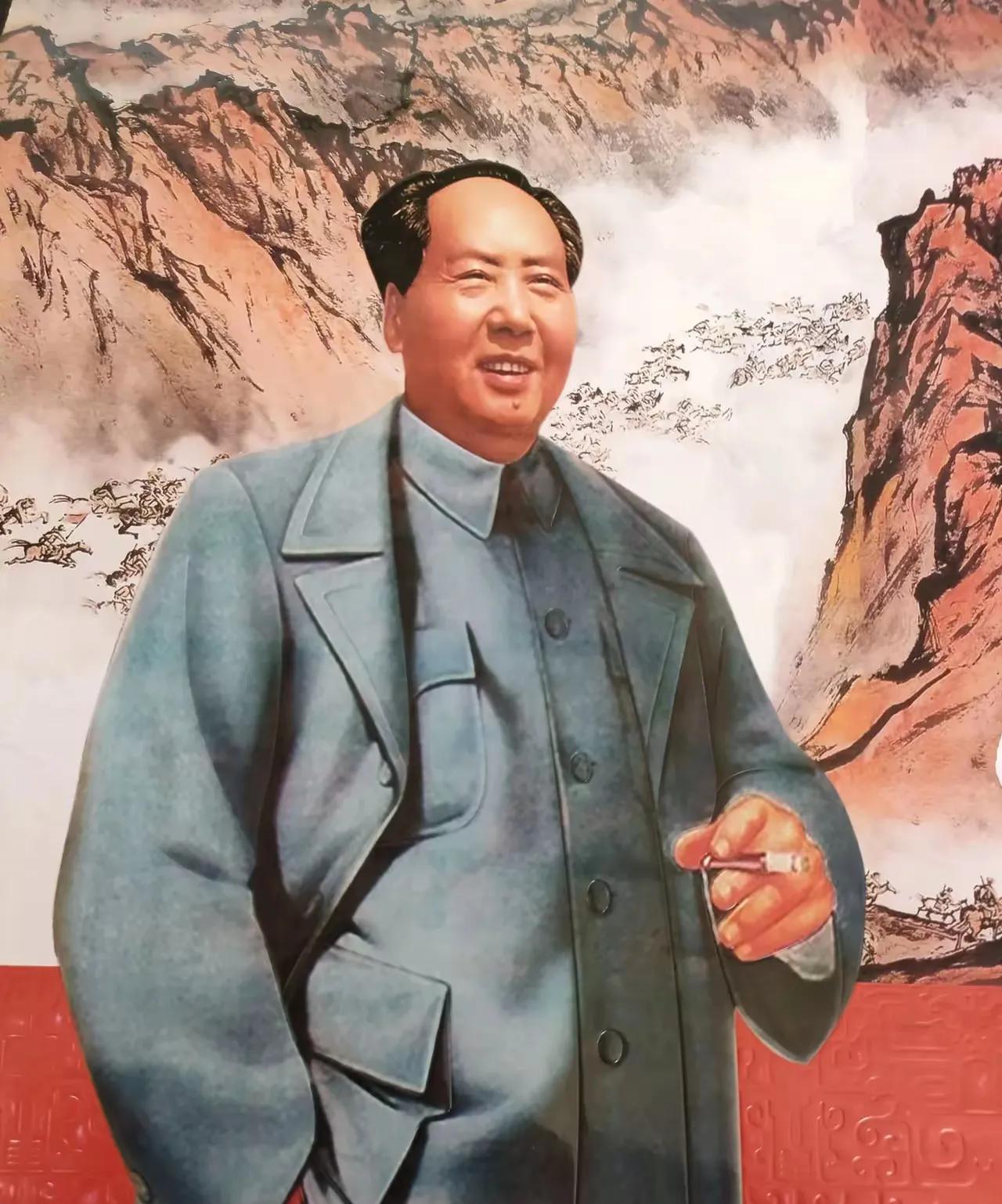 吃水不忘挖井人，              幸福全靠毛主席！          
