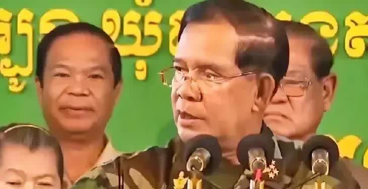 洪森认怂了，先是网传他出逃他国，后又忙着向联合国安理会求救。以卵击石，20个士兵