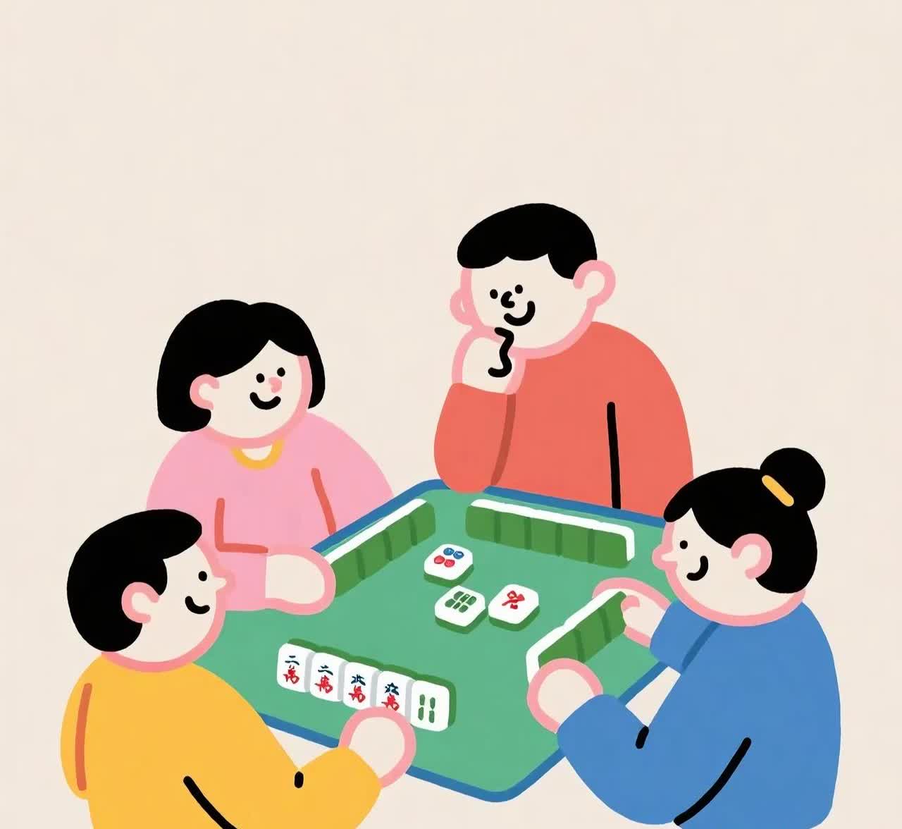 发现了没
打麻将的人
千万不要老是去数抽屉里的钱
如果你输了
越数发现钱