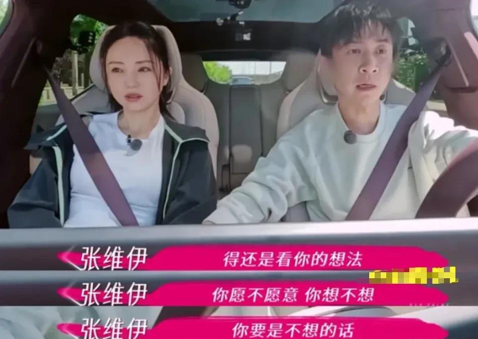 董璇也不知道咋想的，一冲动就跟张维伊领证了，她自己都说自己的冲动的行为。
张维伊