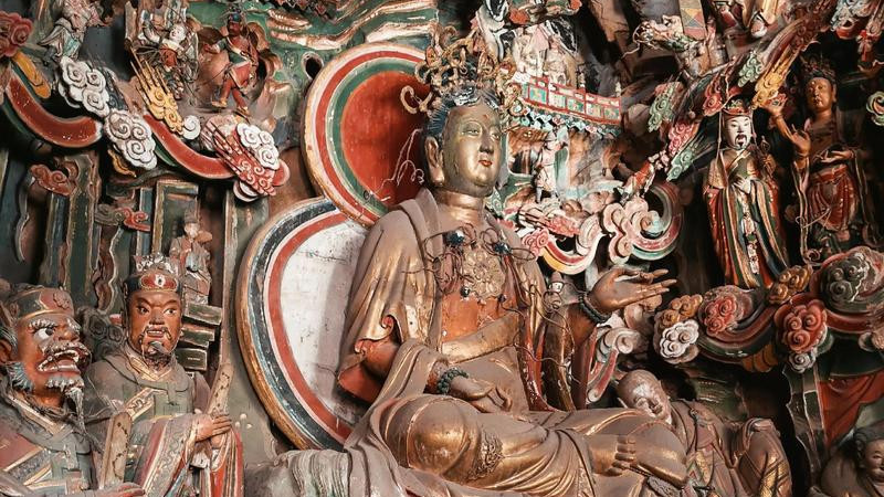 山西崇福寺全攻略：穿越千年的辽金艺术宝库，这样逛才不虚此行！​